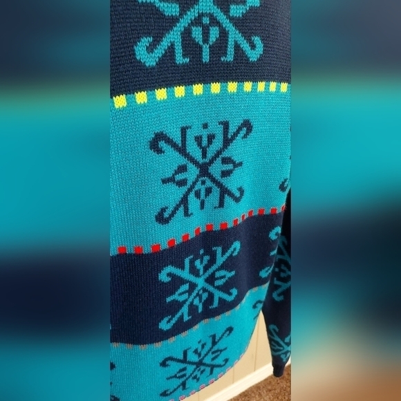 Obermeyer Vintage Sweater Large Pre-loved Men's Size Large Long Sleeve - Picture 5 of 9